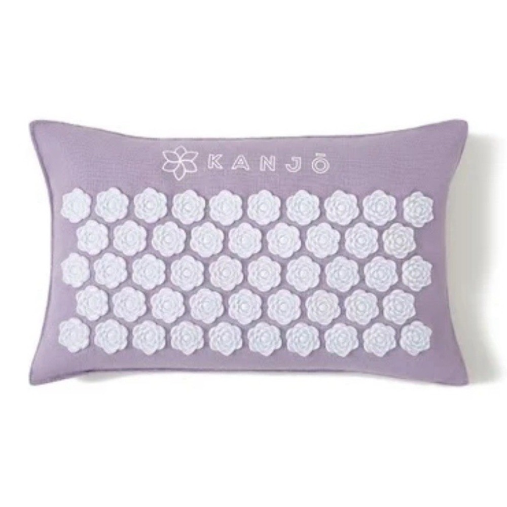 Kanjo Aromatherapy Accupunture pillow lavender 100% undyed cotton